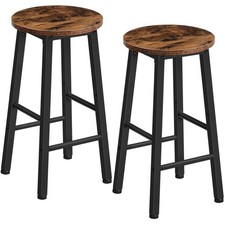 Barhocker 2er-Set industriell