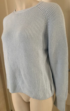 Marc O'Polo  ,Pullover,Strick, Longpulli, Gr.S,BLAU;Baumwolle-organic