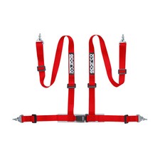 Sparco ECE Sportgurte CLUB H-4M Rot (ECE) Neu
