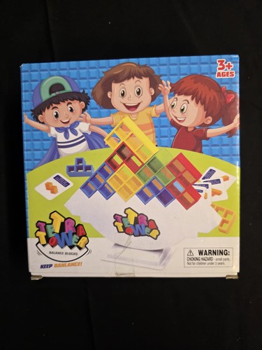 Tetra tower balance - balance, blocks