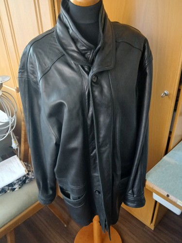 Schwarze lederjacke herren - lederjacke,