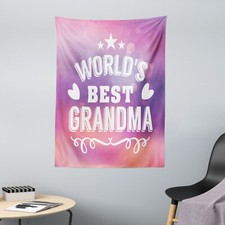 Oma Mikrofaser Wandteppich