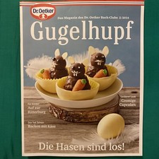 Dr.Oetker Gugelhupf - Backclub Magazin 2/2014 * Die Hasen sind los *, NEUw.
