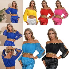 Damen Langarm Shirts Chiffon