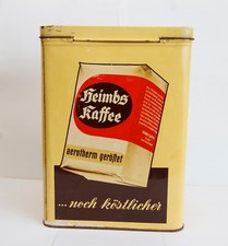 Große Blechdose (30x22,5x16,5 cm) von Heimbs Kaffee aus den 30er Jahren