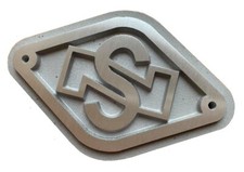 Famulus ( Typenschild / Raute ) Schild Traktor Schlepper Motorhaube Grill Kühler