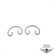 2x 12mm Kolbenbolzenclip von Polini Kolbensicherung für Mofa Moped Roller