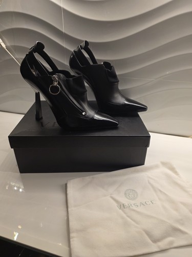 Versace damen pumps leder - versace,