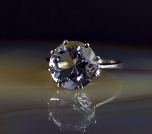Ring silber 925 bergkristall - silber,