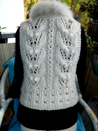 Milano damen strickweste - milano, damen-strickweste