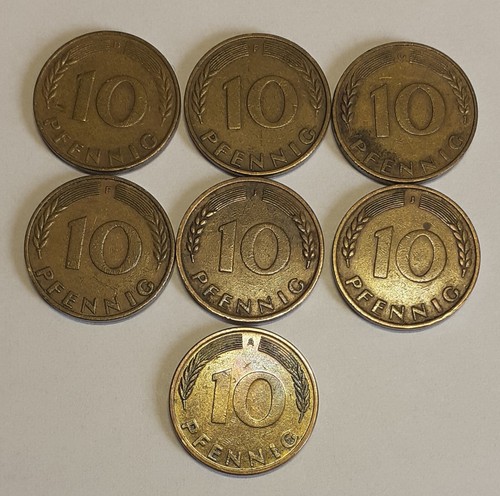 Brd pfennig stück 1950 - 10,