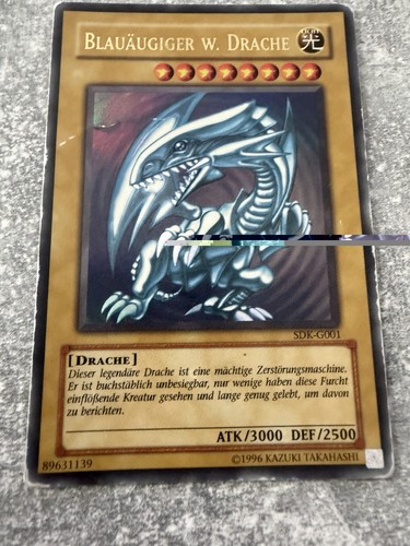 Yugioh sdk g001 blauäugiger - sdk-g001,
