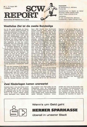 Fussball programmheft 73 - fussball-programmheft, 73/74
