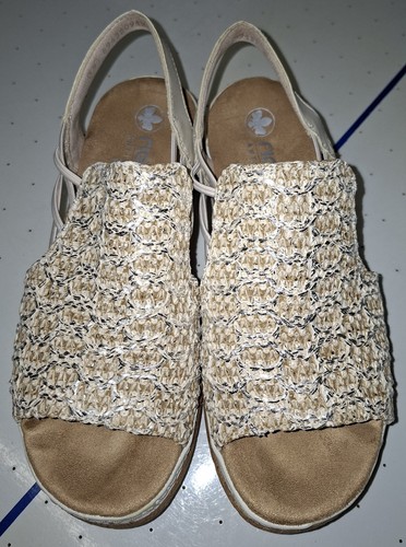 Rieker sandalen beige - sandalen,