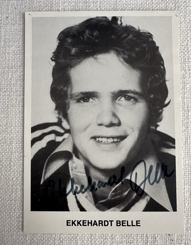 Autogramm ekkehardt belle - ekkehardt,