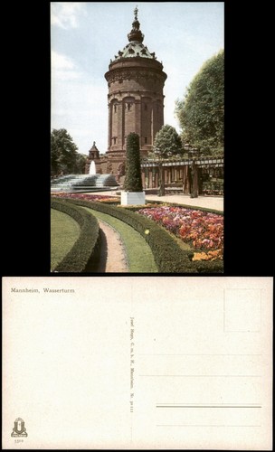 Ansichtskarte mannheim - ansichtskarte,