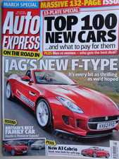 Jag F-Type, A3 Cabrio, Mazda