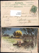 102234,Präge AK Mond Moon