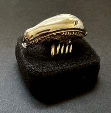 Alien Ring Sterling Silber 925 Marche Noir