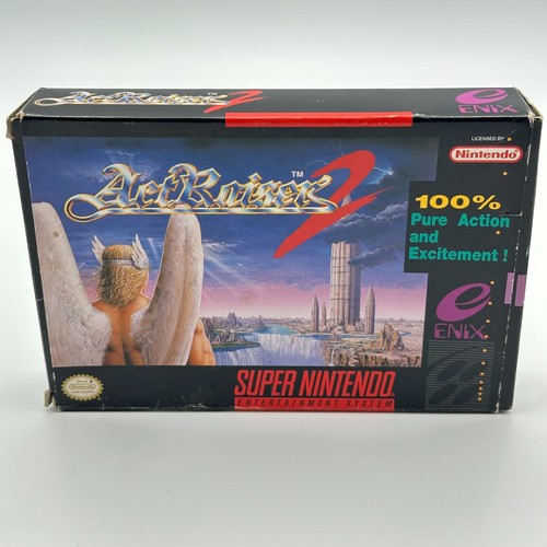 Actraiser nintendo snes - -,
