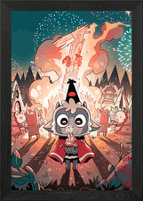 Kult des Lammes gerahmtes