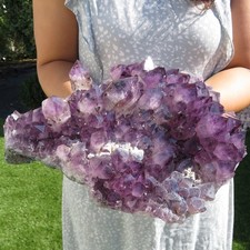 Mineralien Druse Amethyst