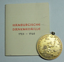HAMBURG DANK-Medaille 1960 auf