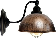 1x 2x Industrial Wandleuchte