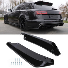 DE Stoßstange Diffusor Splitter Lippe Flap Heck Heckspoiler für Audi A6 C7 4G