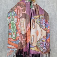 Warmer Schal Winterschal Filz