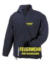 Feuerwehr jacke fleece - jacke, /