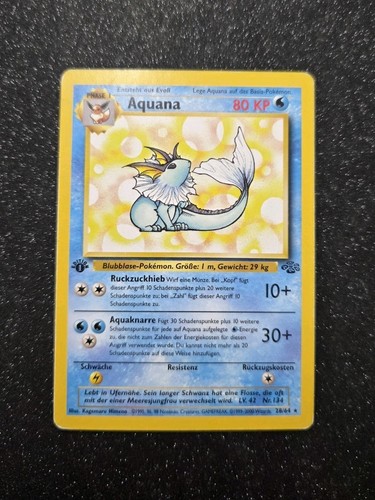 Pokemon karte aquana 64 - pokemon,