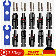100 Solar Panel DC Steckverbinder Adapter Stecker für Verkabelung PV/PV-Anlage