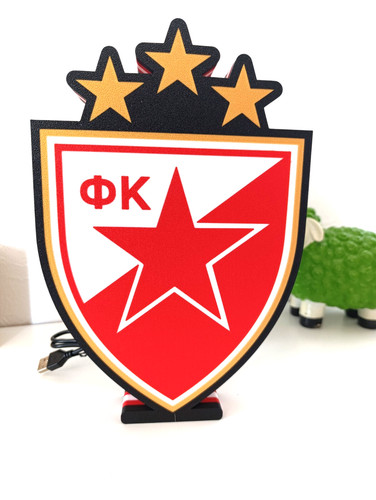 Crvena zvezda - crvena,