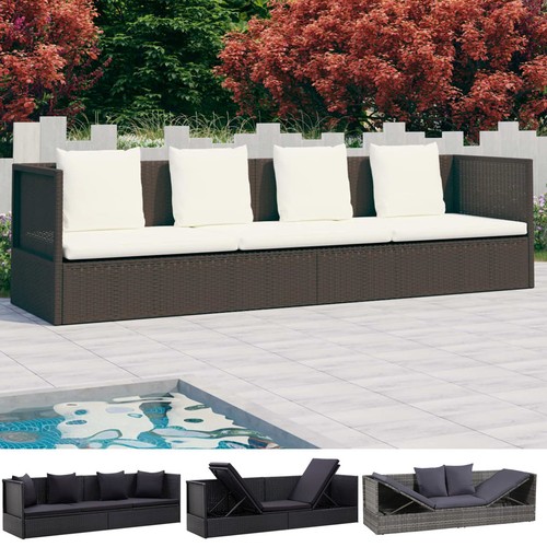Gartensofa sonnenliege poly - gartensofa,