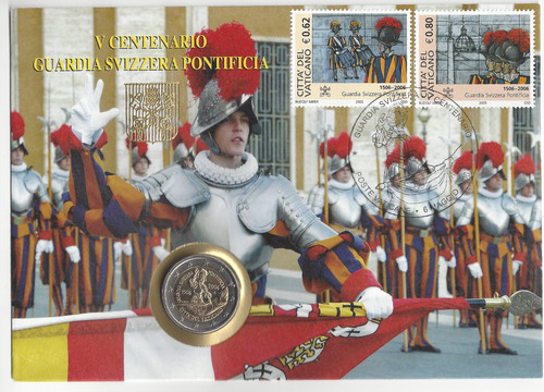 Offizieller numisbrief vatikan - offizieller,