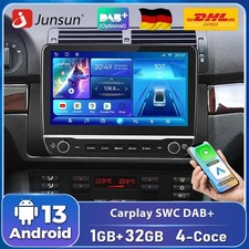 DAB+ SWC Carplay Für BMW E39 5er 520i 525d E53 X5 Autoradio GPS Navi FM RDS