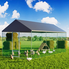 Freilaufgehege Hühnerstall