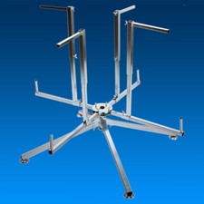 MagicTHERM Rohrhaspel Abrollgerät f Fußbodenheizung Rohr Abwickler Abroller