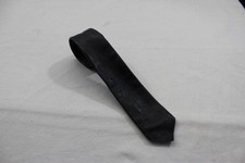 Krawatte Leder Maritimblau