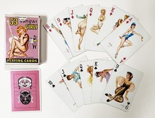 Spielkarten Kartenspiel / Alberto Vargas Pin Up Girls Playing Cards 1950 Erotik