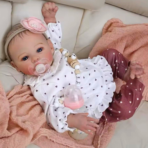 Reborn babypuppe vinyl - cm,