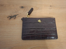 Ralph Lauren Geldbörse Geldbörse Kreditkarten NEU