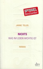 Janne Teller - NICHTS was im Leben wichtig ist, Megaseller 2022