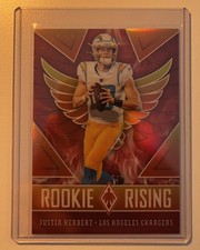 2020 Panini Phoenix - Rookie Rising Orange #RR-3 Justin Herbert /299 (RC)