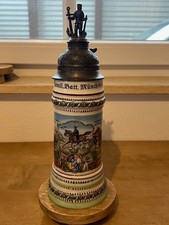 Reservist Reservistenkrug Bierkrug  Zunftkrug München 1907-10 Replik Replikkrug