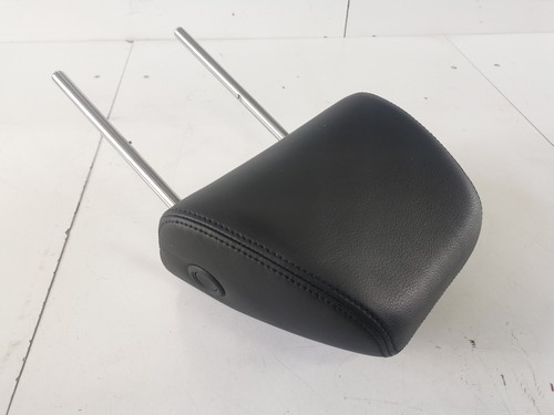 Kopfstütze vorn leder schwarz - vorn,