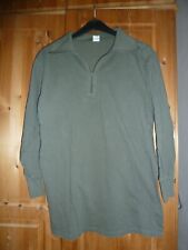 BW Rollkragenhemd, Gr. 8, m. Reißverschluss, oliv