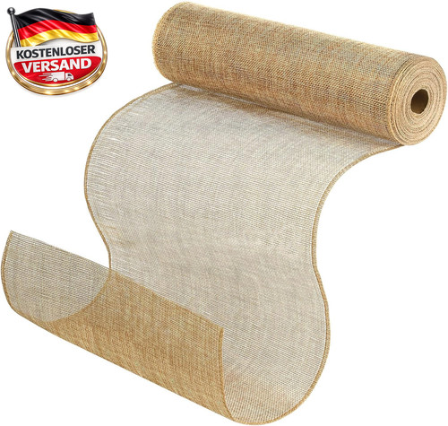 Jute tischläufer rolle cm - jute,