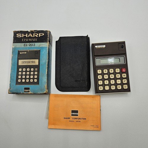 Sharp elsi mate 203 - mate, el-203